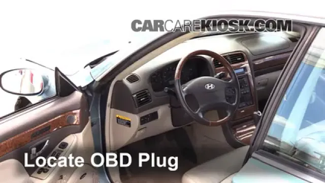 2004 Hyundai XG350 L 3.5L V6 Compruebe la luz del motor Diagnosticar